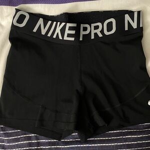 Nike Women's Black Athletic Shorts